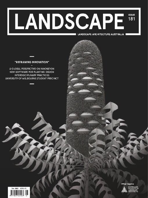 Title details for Landscape Architecture Australia by Architecture Media Pty Ltd - Available